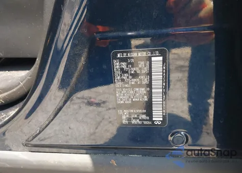 2020 Infiniti Qx80 Luxe из США, поврежденный, VIN JN8AZ2NFXL9705184